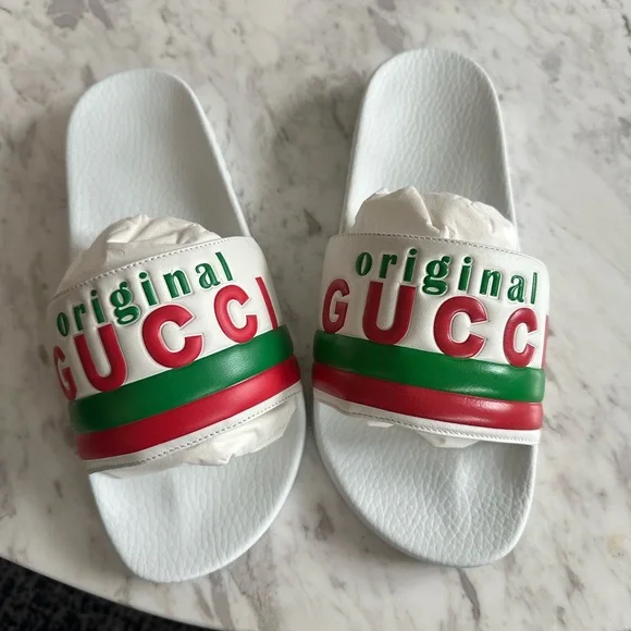 Gucci | Shoes | Original Gucci Slides Mens Size 8 | Poshmark display picture 1